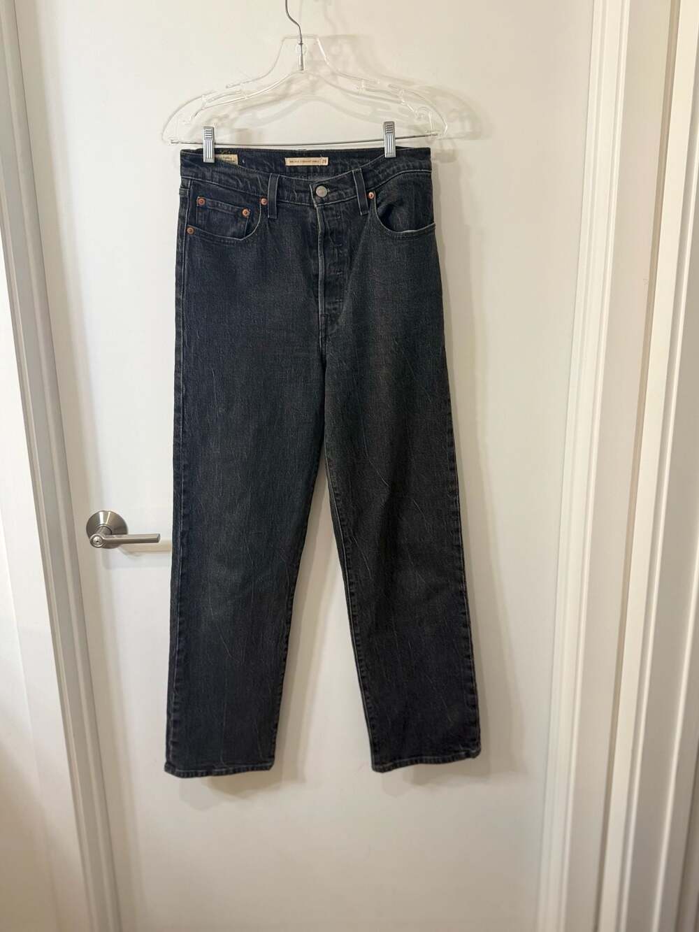 Levi's Ribcage Straight Ankle Women's Jeans in Black